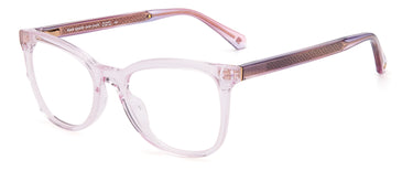 Premium Women Kate Spade Model Eyeglasses: Sariyah - Pink- SpecSMART Eye Clinic (Diagonal View)